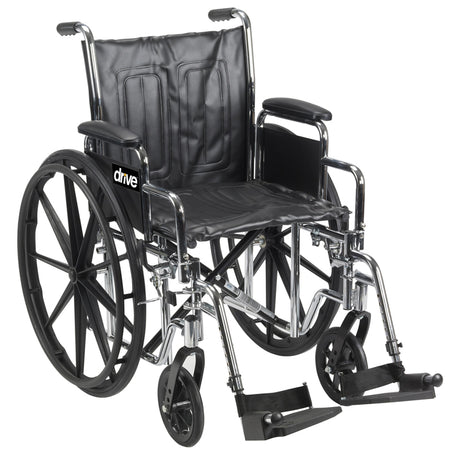 Drive Medical Chrome Sport Wheelchair Parts