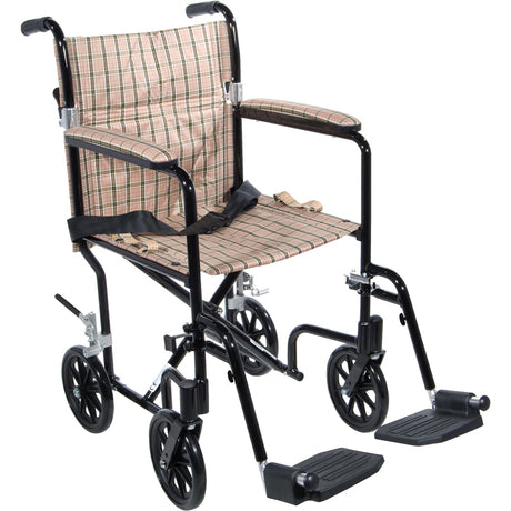 Drive Medical Deluxe Fly-Weight Aluminum Transport Chair (RTLFW19RW) Parts