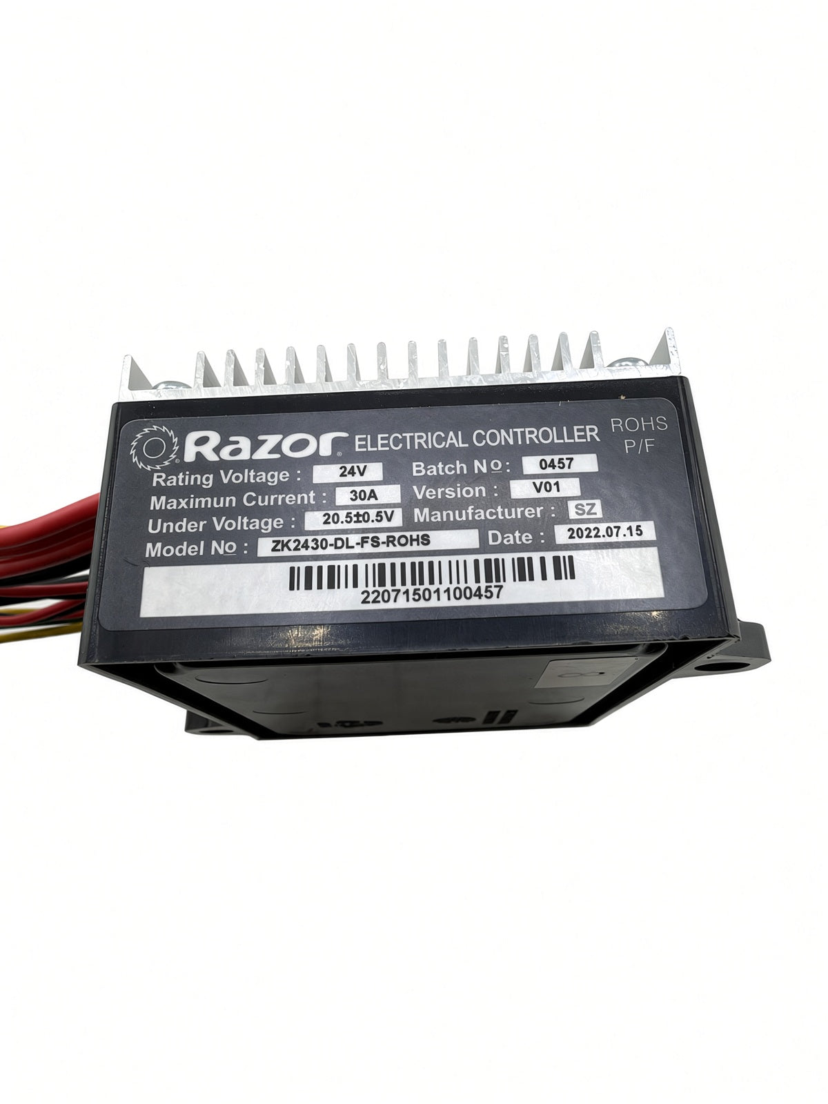 Controller for the Razor Indian eFTR Youth Mini (Versions 1+)