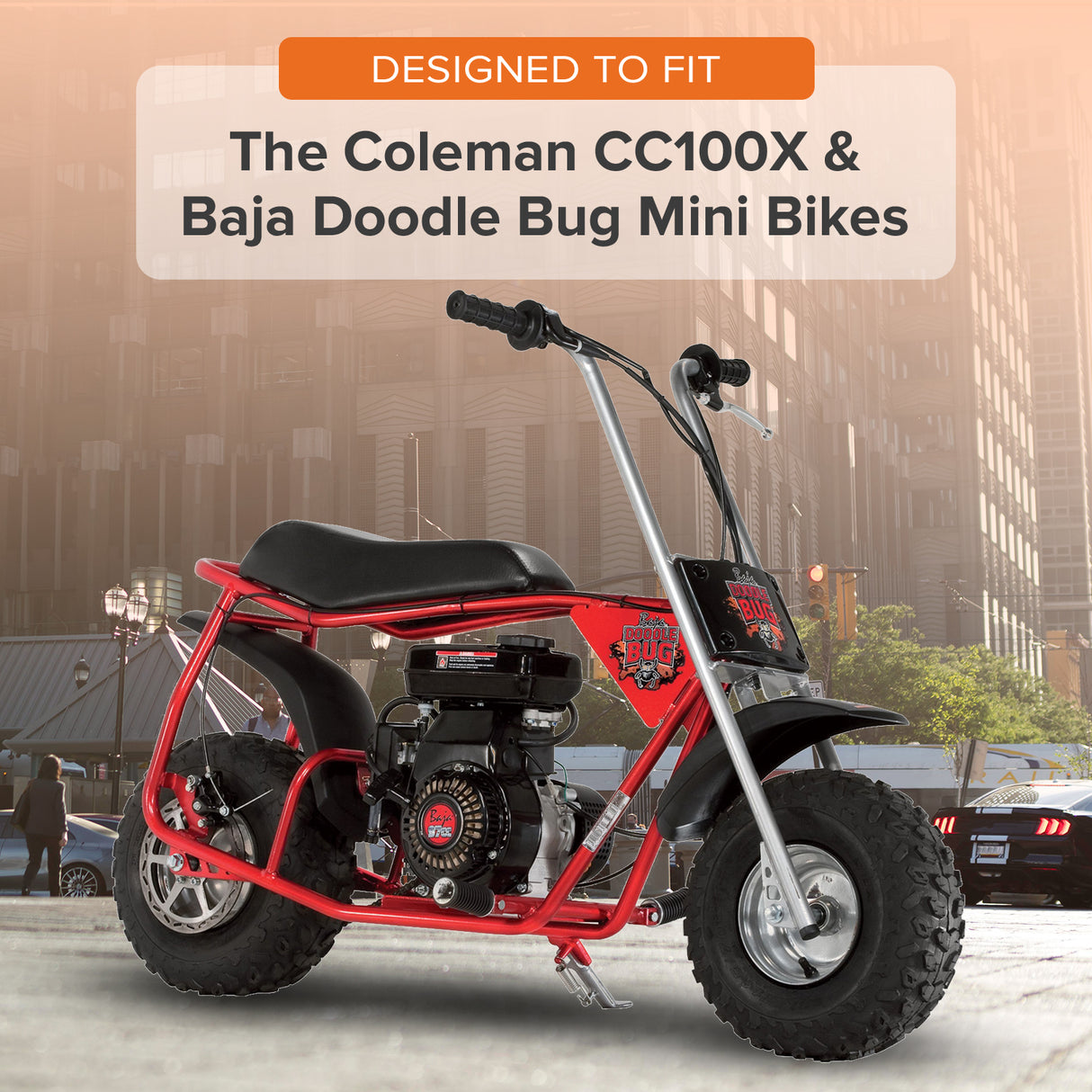 Seat for Coleman CC100X & Baja Doodle Bug Mini Bikes