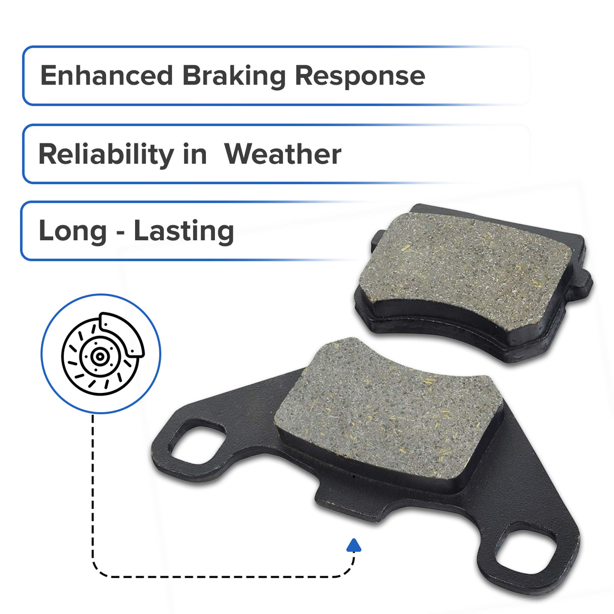 Brake Pads for the Baja Dune (DN150)