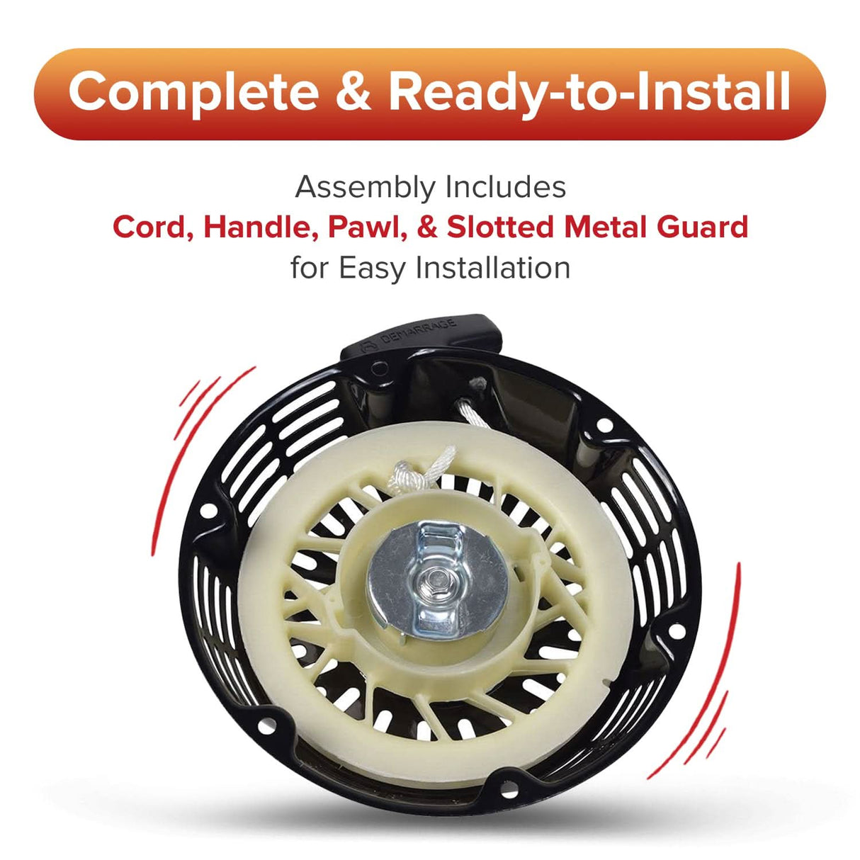 Recoil Pull Start for Predator 79cc, 212cc, & 301cc Engines
