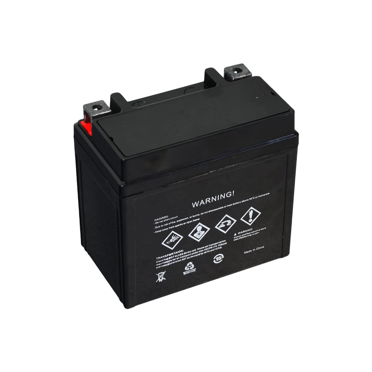 12 Volt YTX5L AGM Battery for Coleman AT125-B, AT125-EX, AT125-UT, & TaoTao Raptor 200 ATVs