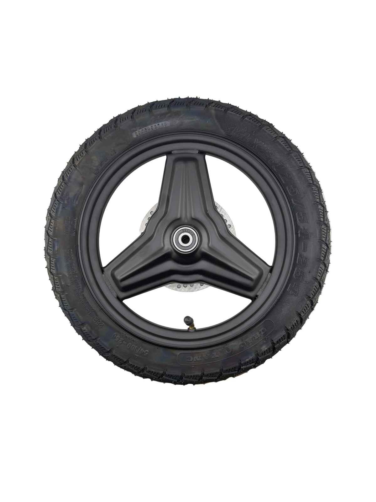 Front Wheel Assembly with 140 mm Disc Brake for the Caroma P7 Electric Scooter