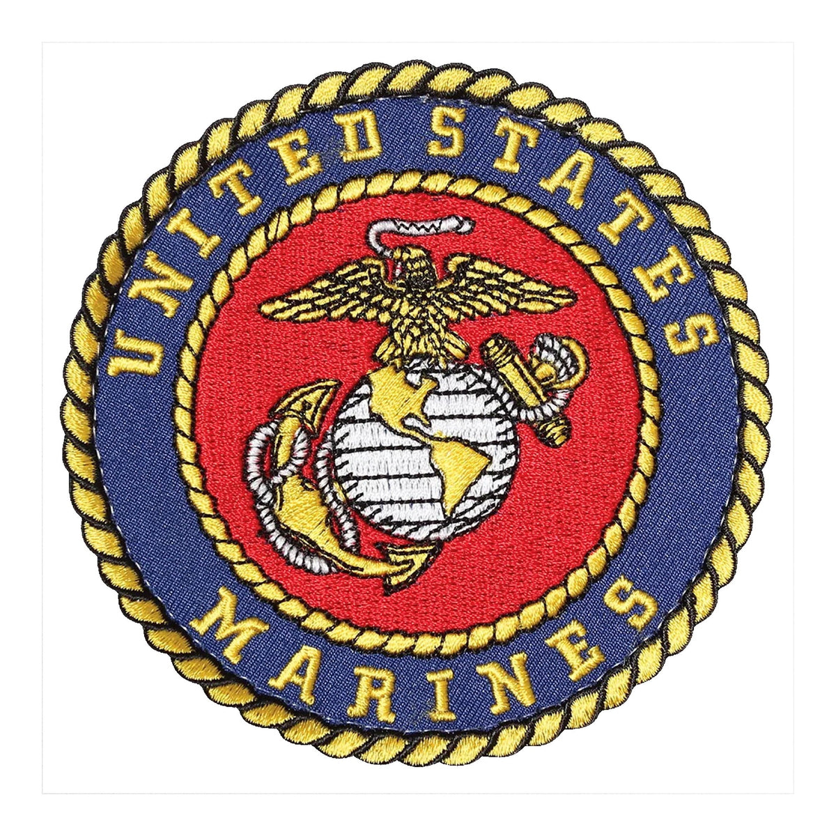 ACC140243 - 4" Marines Military Patch with Loop Fastener for Pride Power Chairs & Scooters