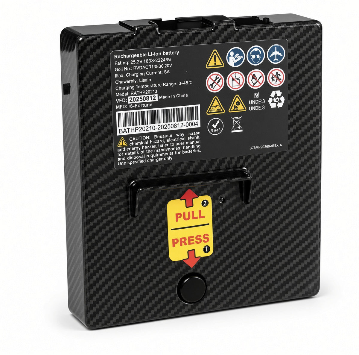 Pride Mobility 24V 10Ah lithium battery pack BATHP20210-P for the Jazzy Carbon 27X power chair