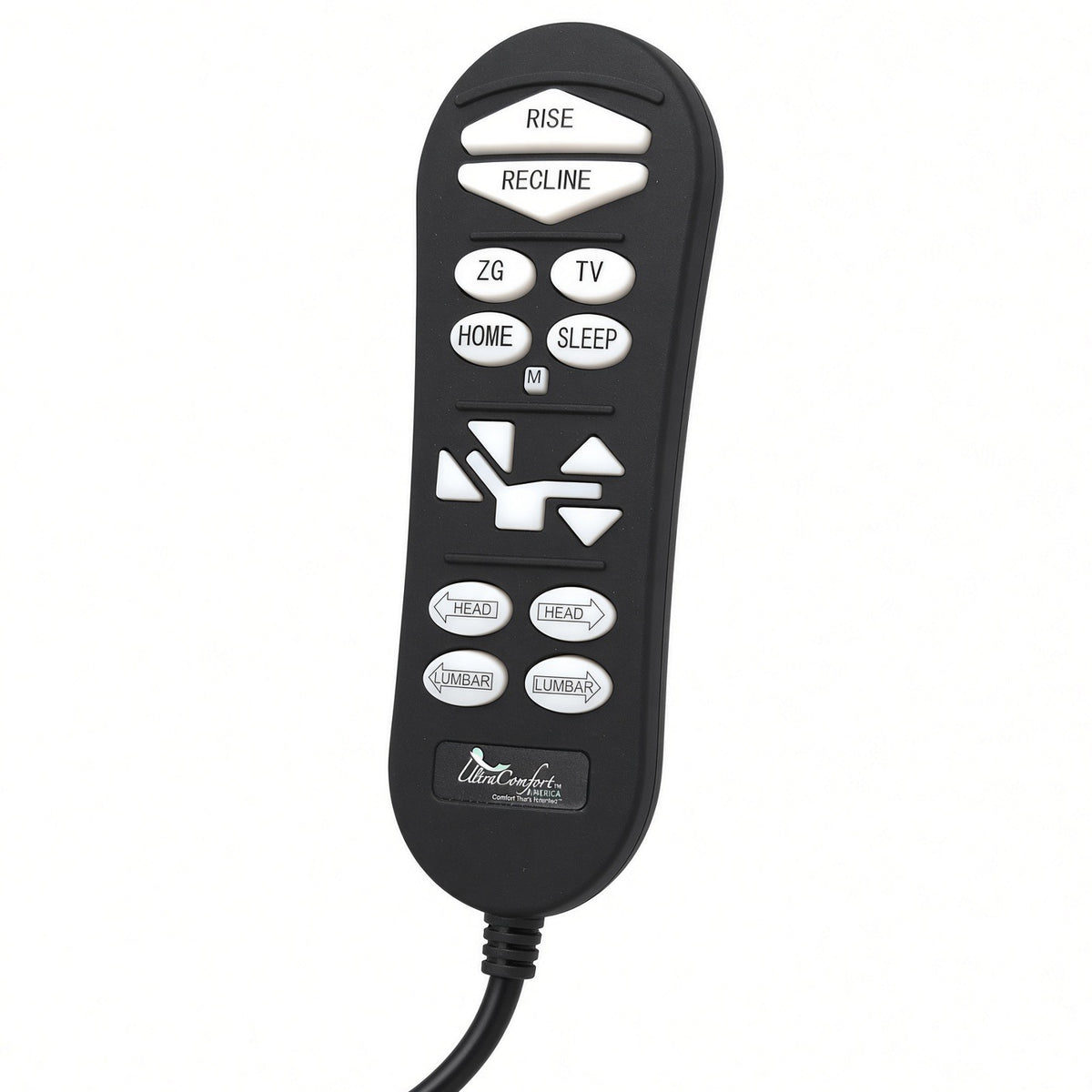 ZK3200-UC - 15 Button, 5 Pin Lift Chair Remote Hand Control for UltraComfort Stellar, Marbella, Sedona, Rhodes & Maya Power Recliners