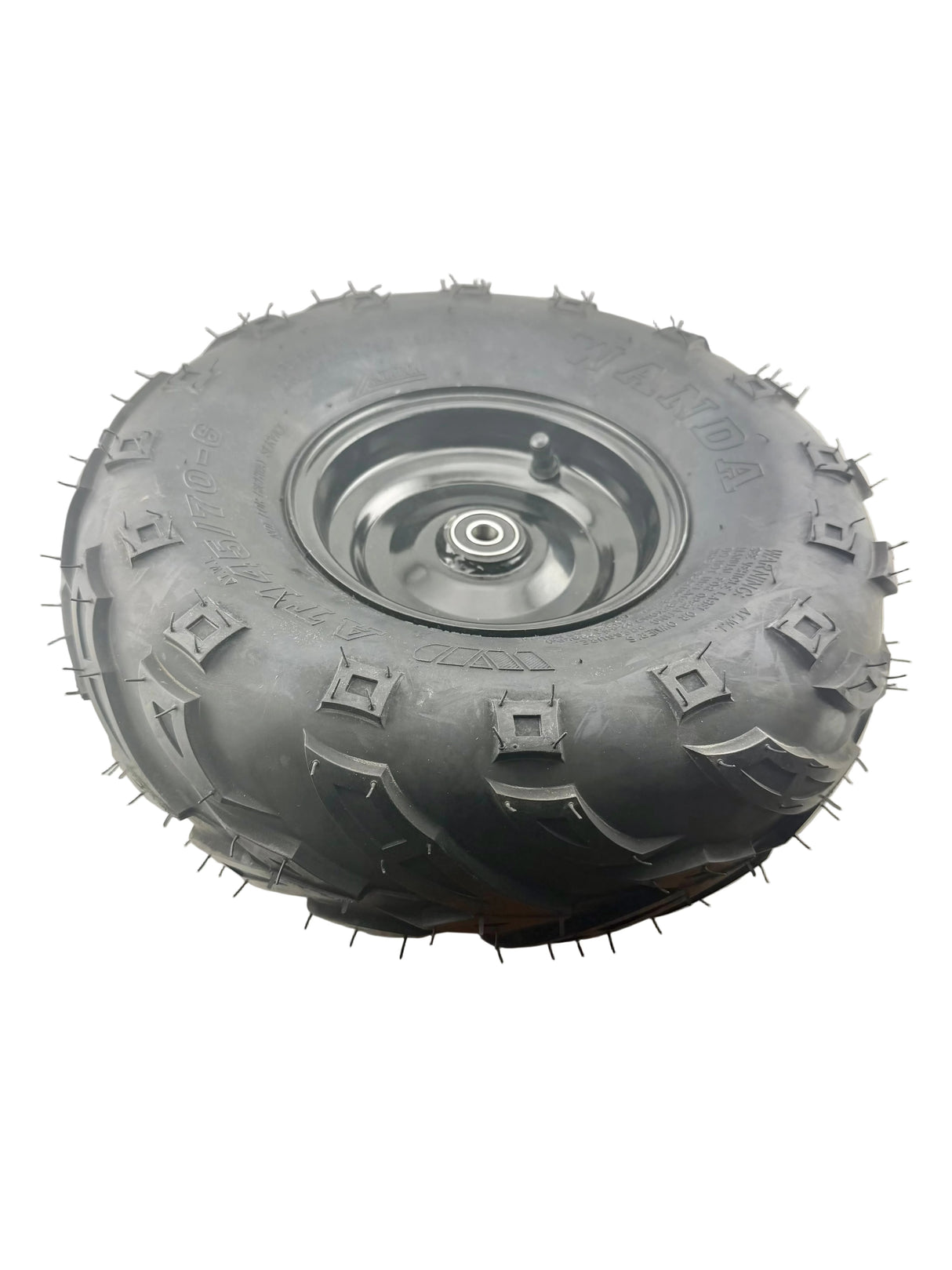 Front Left Wheel Assembly with Rim & Tire for Coleman KT196 & CK196 196cc 6.5 Hp Go-Karts (Blemished)