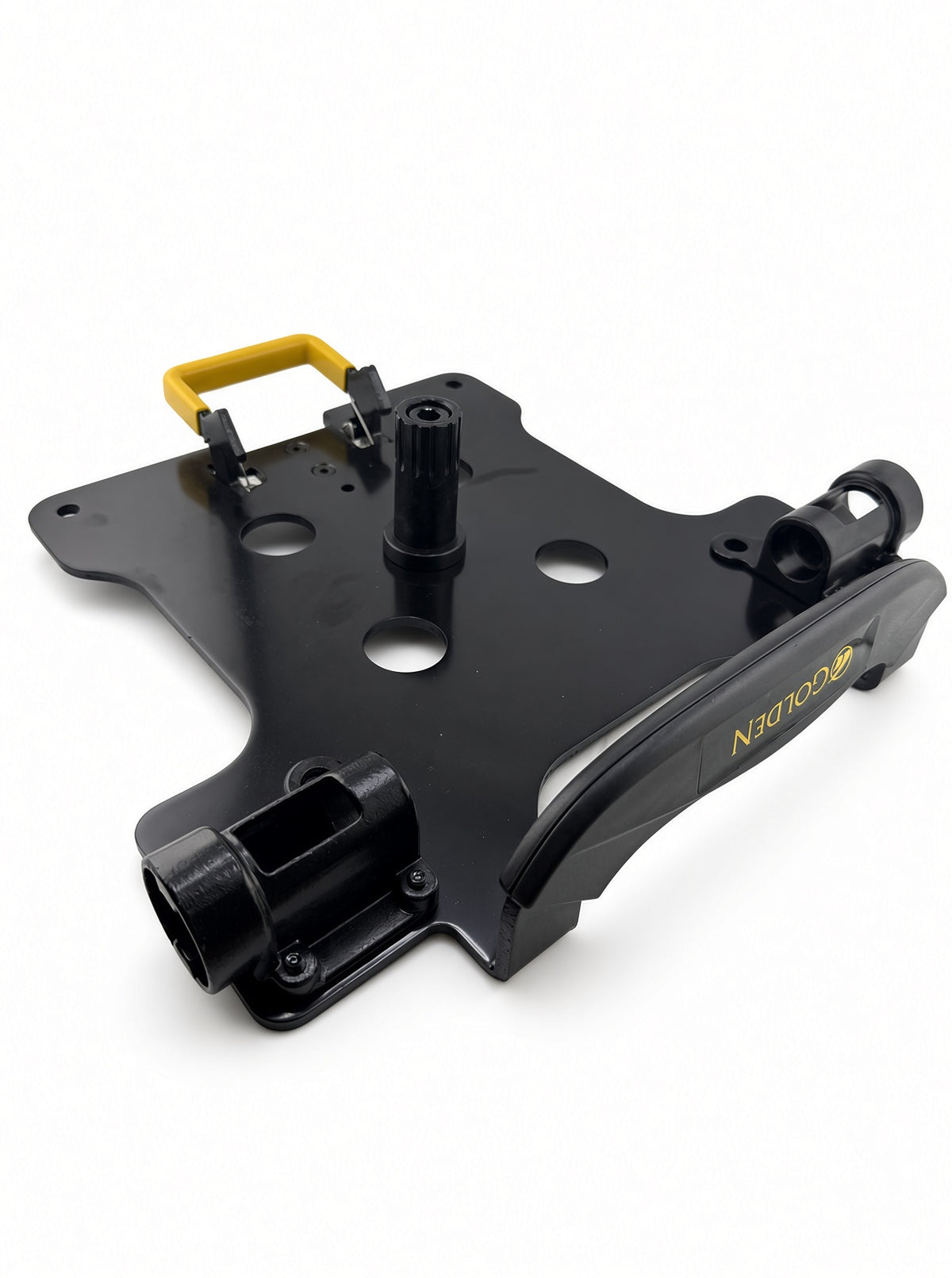 MBH-120A-SPA - Seat Plate with Lock Assembly & Hardware for the Golden Buzzaround CarryOn (GB120) Scooter