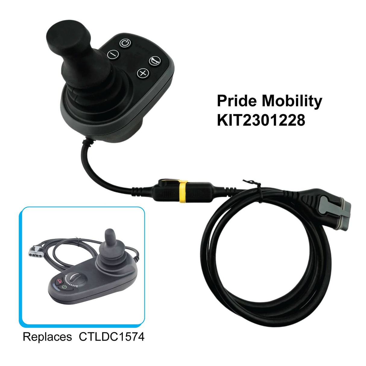 GC2/GC3 Joystick Remote with 4 Prong Connector