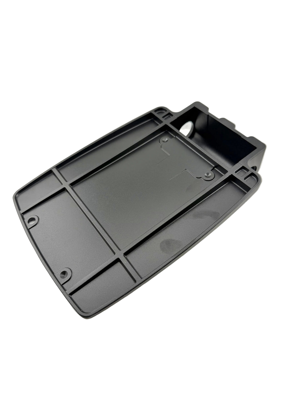 Universal Black Metal Footplates for Wheelchairs with 7/8" Tubing (Left & Right / Set of 2)