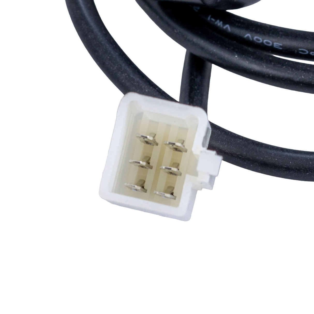 Close-up of the Razor Variable Speed 6-Wire Thumb Throttle for Razor Dune Buggy (Versions 12+), Ground Force (Versions 13+), and Ground Force Drifter (Versions 3+), showing the connector and cable.