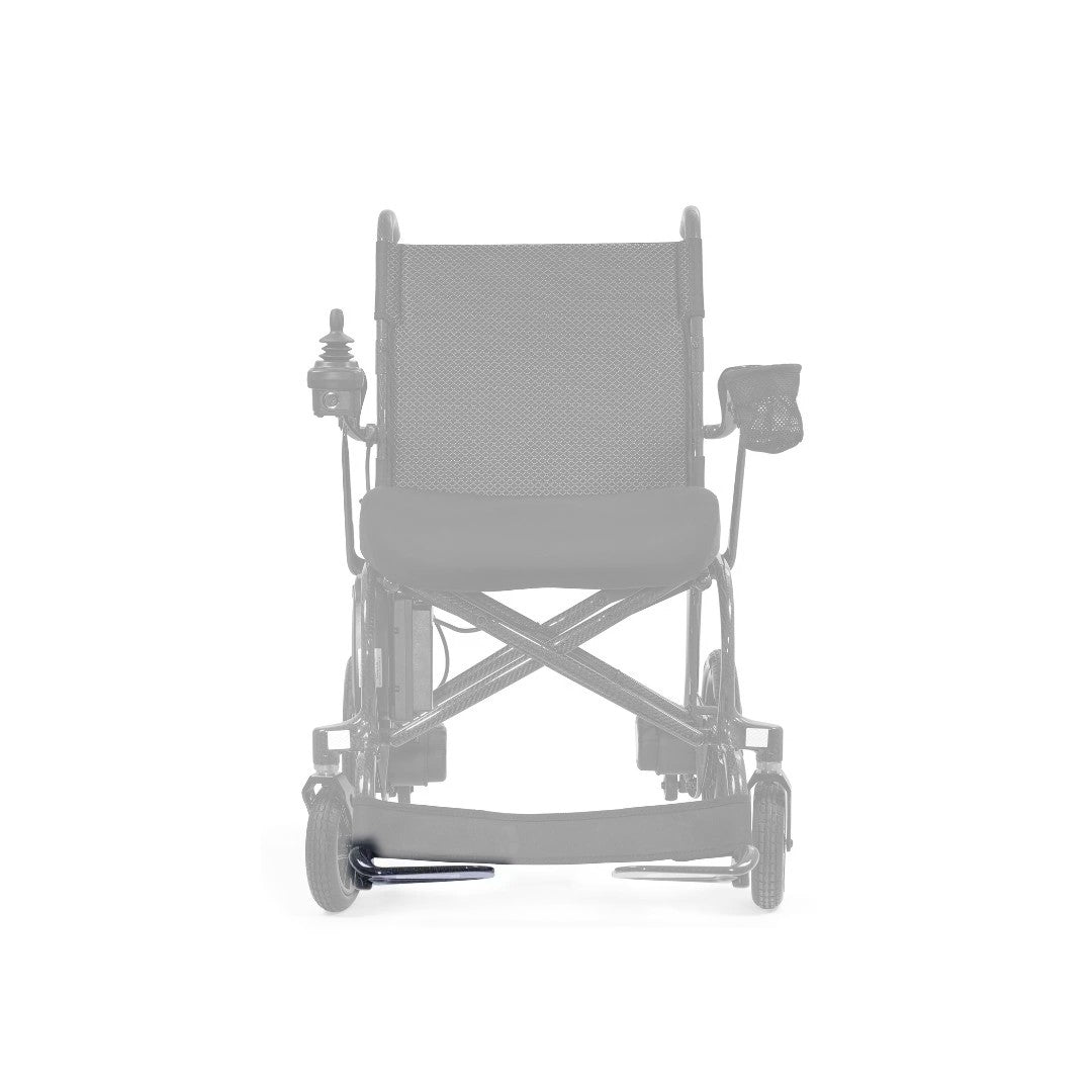 Right footplate MFA-0162 shown in color on the Golden Cricket LT Carbon GP309, rest of the chair greyed out