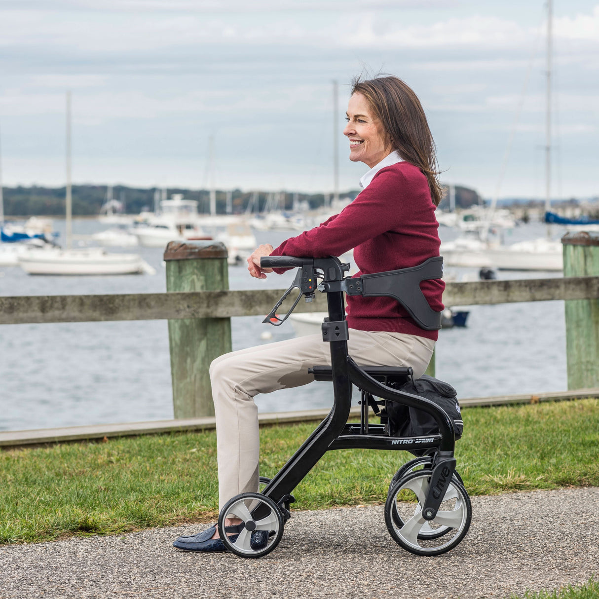 Nitro Sprint Rollator Rolling Walker
