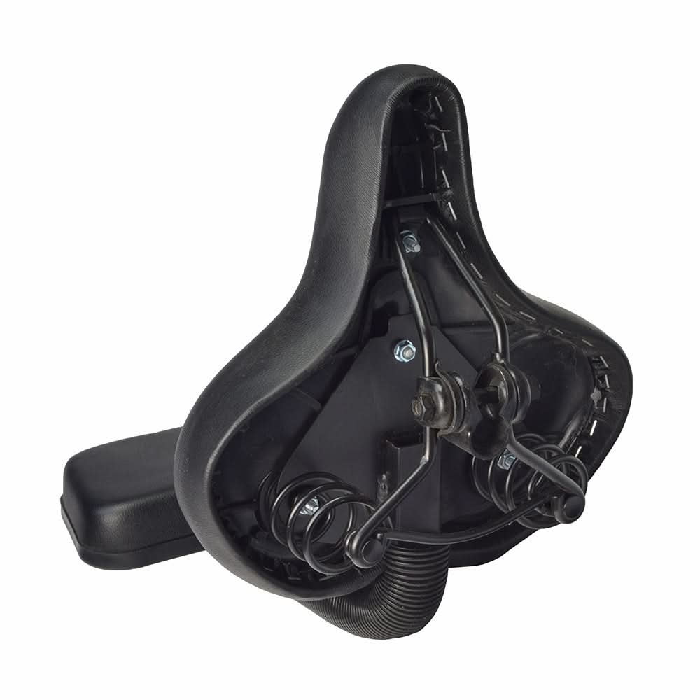 Comfort Bike Saddle Seat with Backrest (Deluxe) (Blemished)