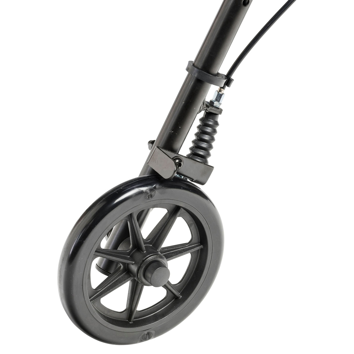 Adjustable Height Rollator Rolling Walker with 6" Wheels