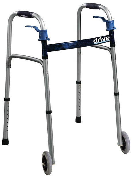 Drive Medical Deluxe Trigger Release Folding Walker with 5" Wheels (10226-4) Parts
