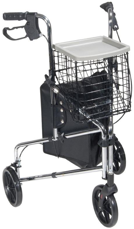 Drive Medical Deluxe 3-Wheel Steel Rollator with 7-1/2" Casters (171) Parts