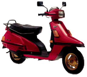 Yamaha Riva 80 (CV80) Scooter Parts