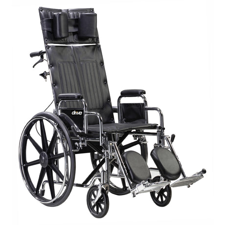 Drive Medical Deluxe Sentra Full Reclining Wheelchair Parts