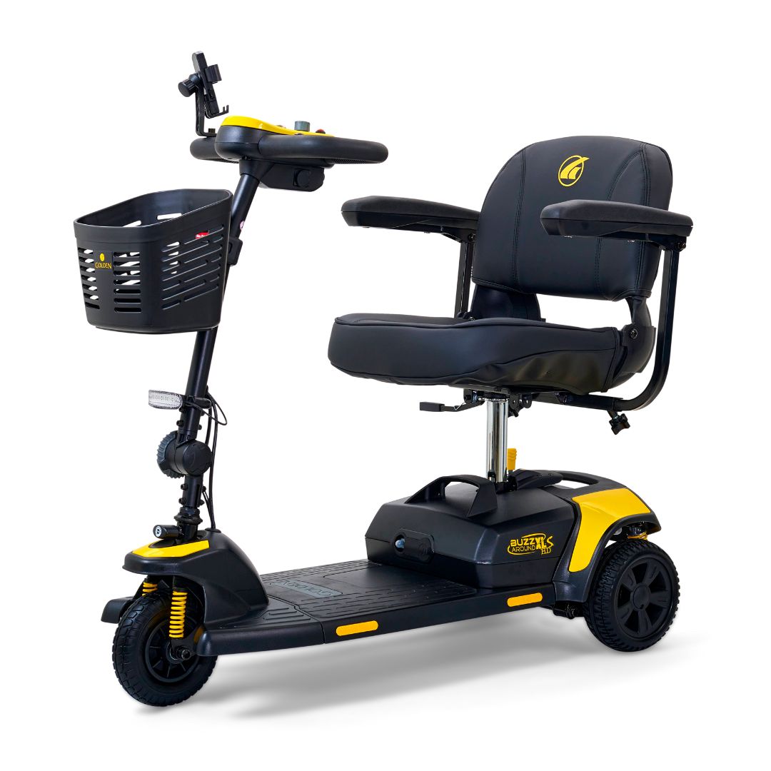 Golden Buzzaround XLS HD 3-Wheel (GB121-SHZ) Mobility Scooter Parts