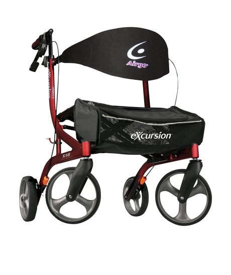 Drive Medical Airgo eXcursion X18 Lightweight Side-fold Rollator (700-926 / 700-927) Parts