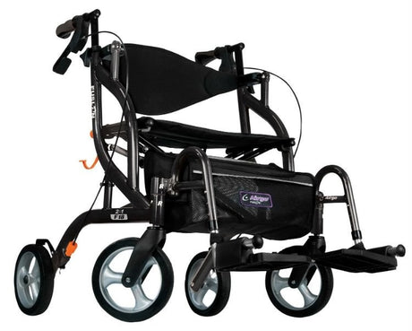Drive Medical Airgo Fusion F18 Side-Folding Rollator & Transport Chair (700-938) Parts