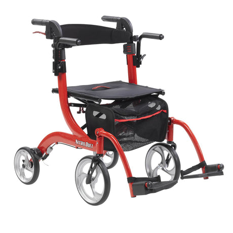 Drive Medical Nitro Duet Rollator/Transport Chair (RTL10266DT) Parts