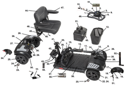 Drive Medical Phoenix LT Parts Diagram