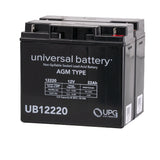 24 Volt High Capacity Battery Pack for the Go-Go Elite Traveller 2 Platinum (S442EMS)