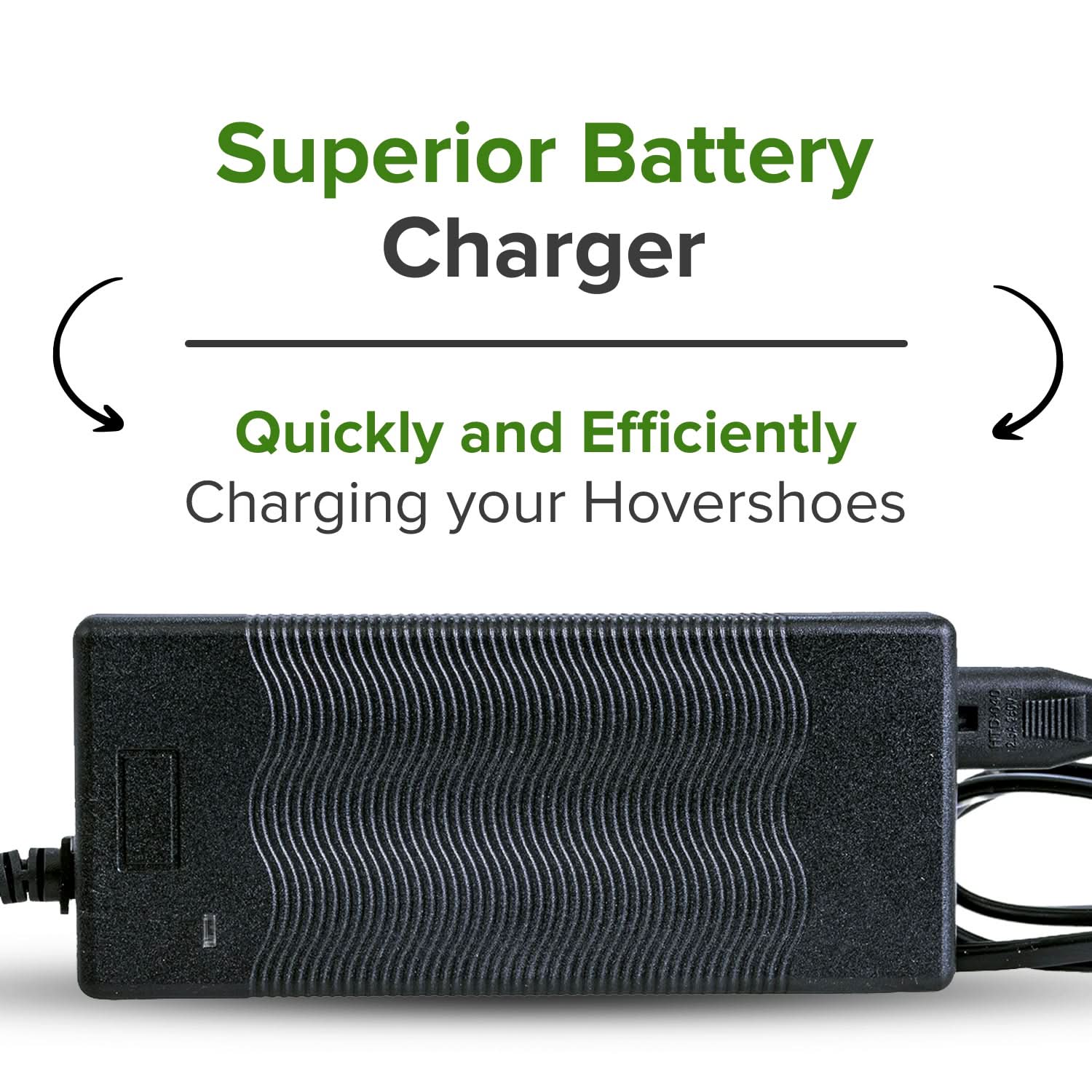 29.4V 2.0A Lithium Battery Charger with Dual Coaxial Output for Hovershoes