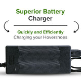 29.4V 2.0A Lithium Battery Charger with Dual Coaxial Output for Hovershoes