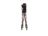 Nitro Euro Style Rollator Rolling Walker, Heavy Duty, Black