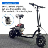 11 mm Carburetor for 33cc, 36cc, & 43cc Scooters, Mini Quads, & Pocket Bikes