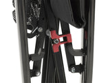 Nitro Euro Style Rollator Rolling Walker, Heavy Duty, Black