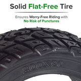 8.5" (200x90) Solid Tire for the Gyroor Warrior G2 Self-Balancing Hoverboard