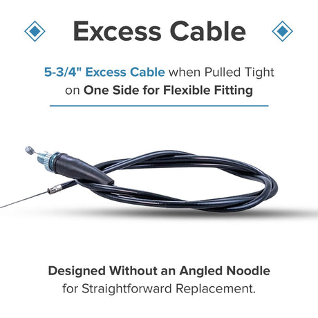 46" Throttle Cable for the Coleman RB100 105cc Mini Bike