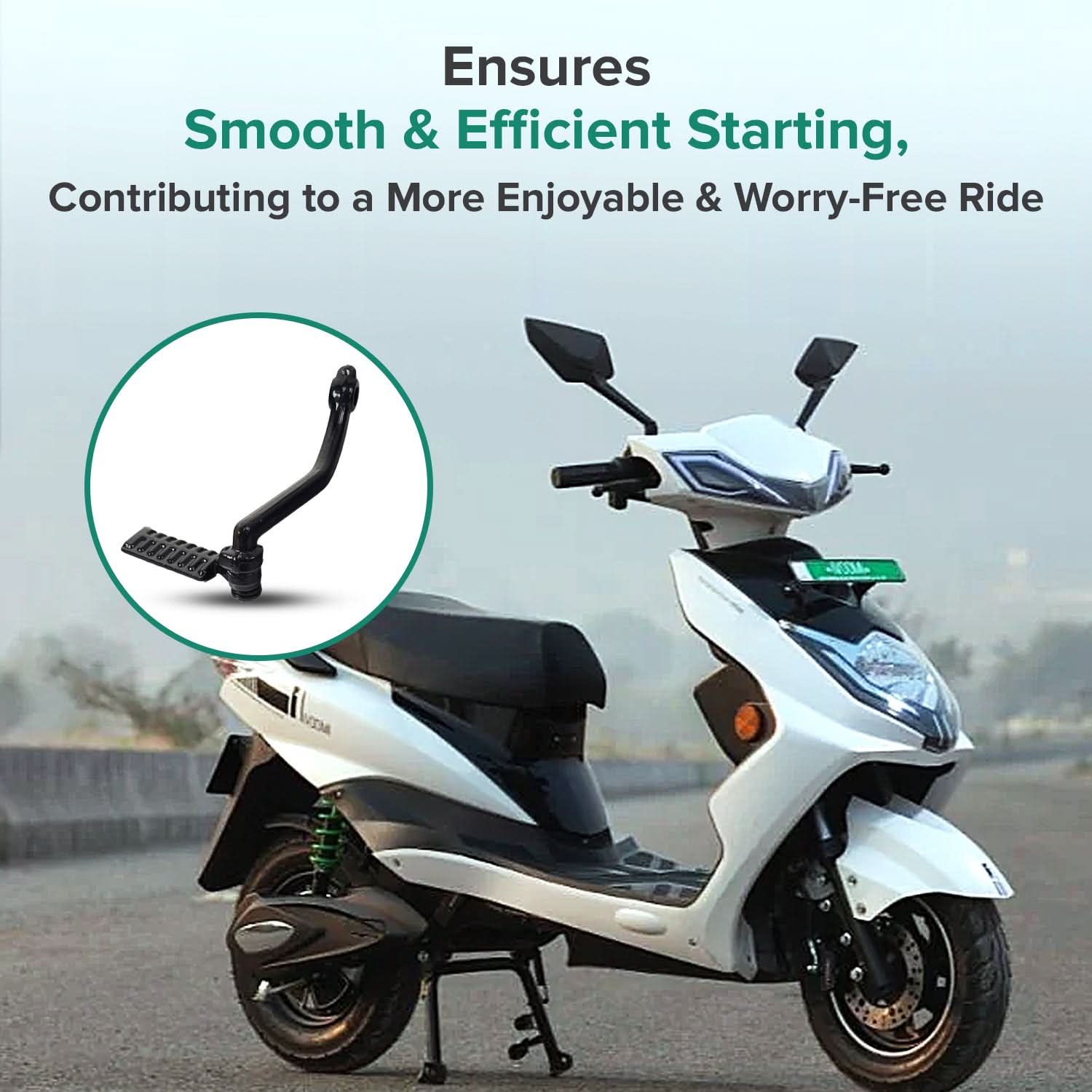 Kick Start Arm Assembly for the TaoTao Fastwind 50 Scooter
