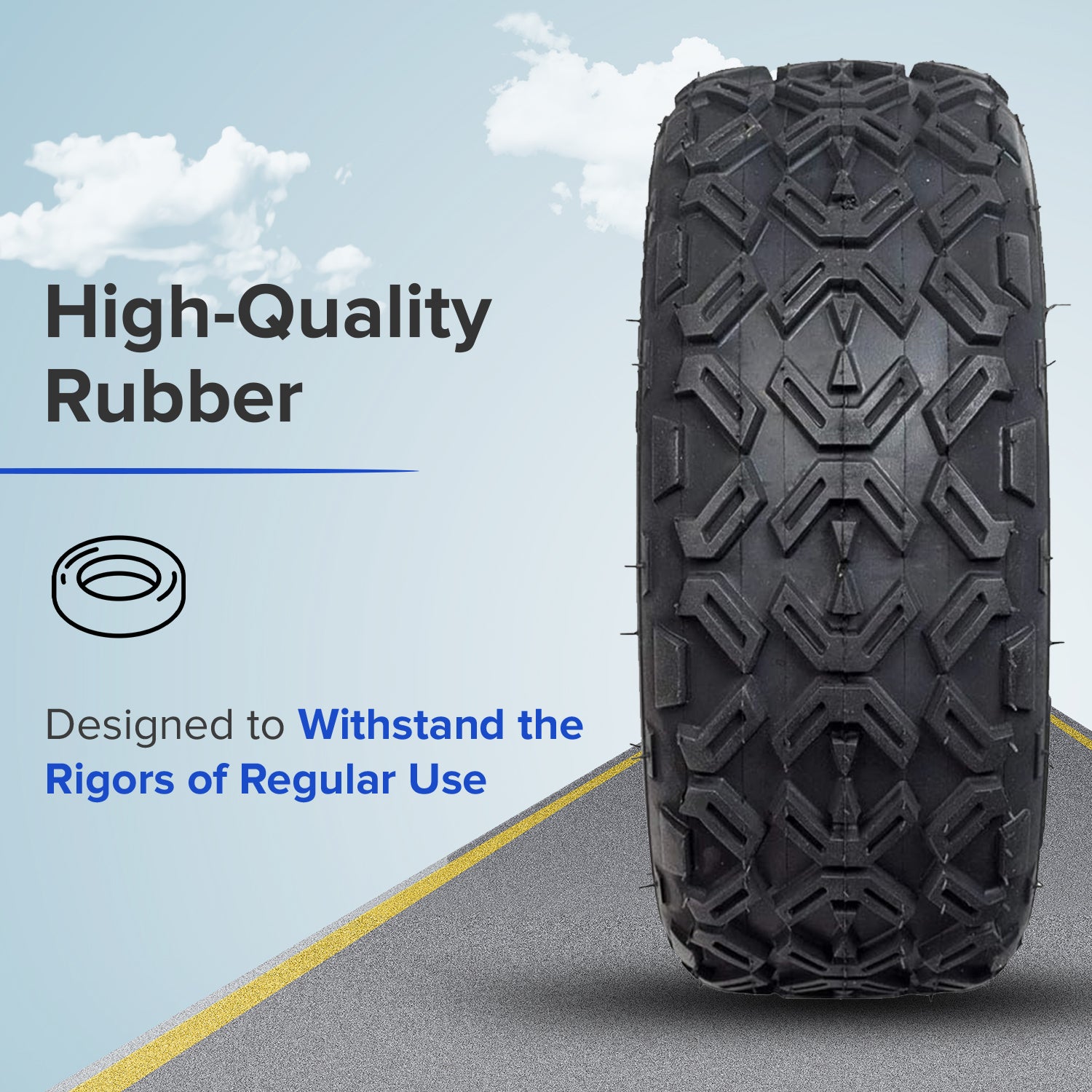 10x4.00-6 Minimoto ATV Tire with Q127 Tread