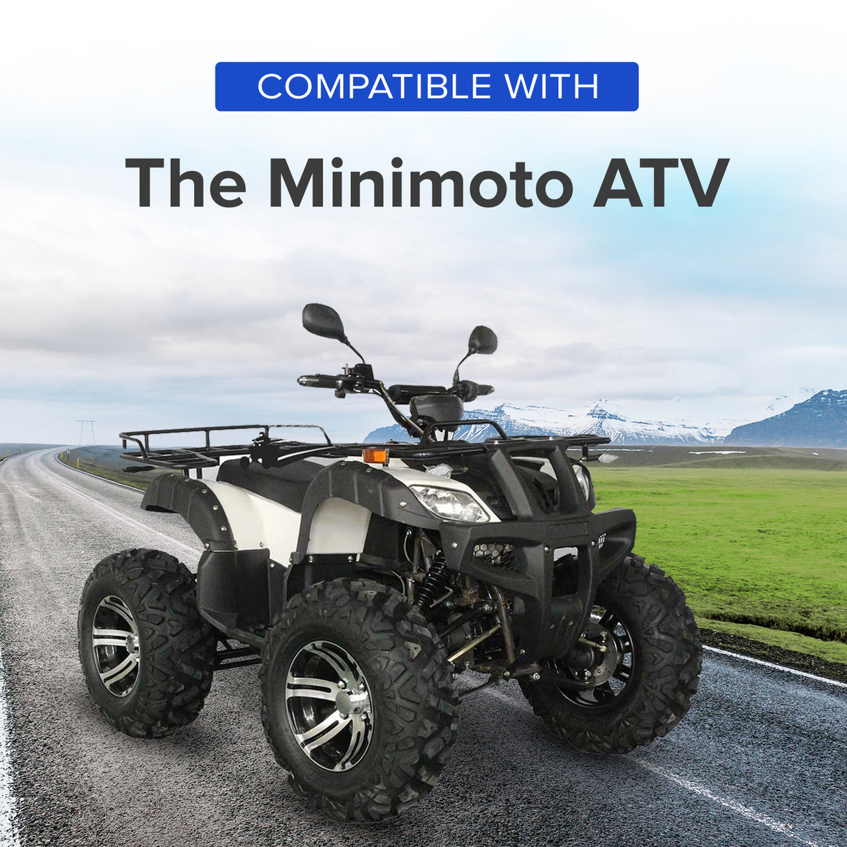 10x4.00-6 Minimoto ATV Tire with Q127 Tread