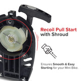 Pull Start for the X-PRO 40cc Mini Bike