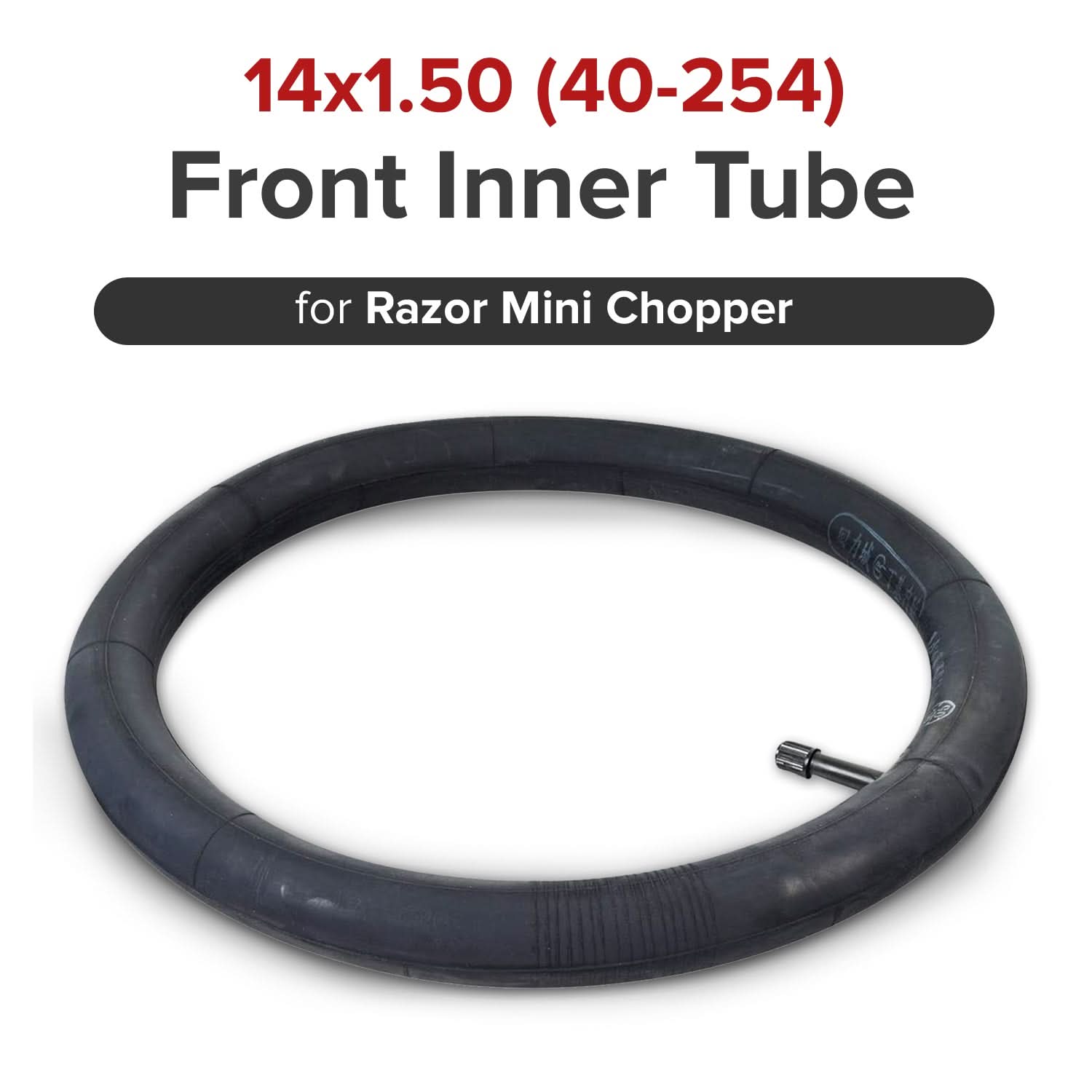 14" (14x1.75/1.95) Razor Mini Chopper Inner Tube