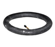 12-1/2x2-1/4 Kick Scooter Inner Tube with 45 Degree Angled Valve Stem, featuring a black rubber tube and an attached angled valve stem, suitable for uniquely shaped rims or frames.