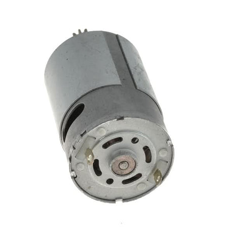6 Volt Motor for Razor Bumper Buggie, featuring a small electric motor with a round metal cylinder, designed as an OEM replacement part for children's ride-on vehicles.