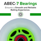 76 mm Scooter Wheels with Bearings (Set of 2)