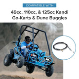 Parking Brake Cable for 49cc, 110cc, & 125cc Kandi Go-Karts & Dune Buggies