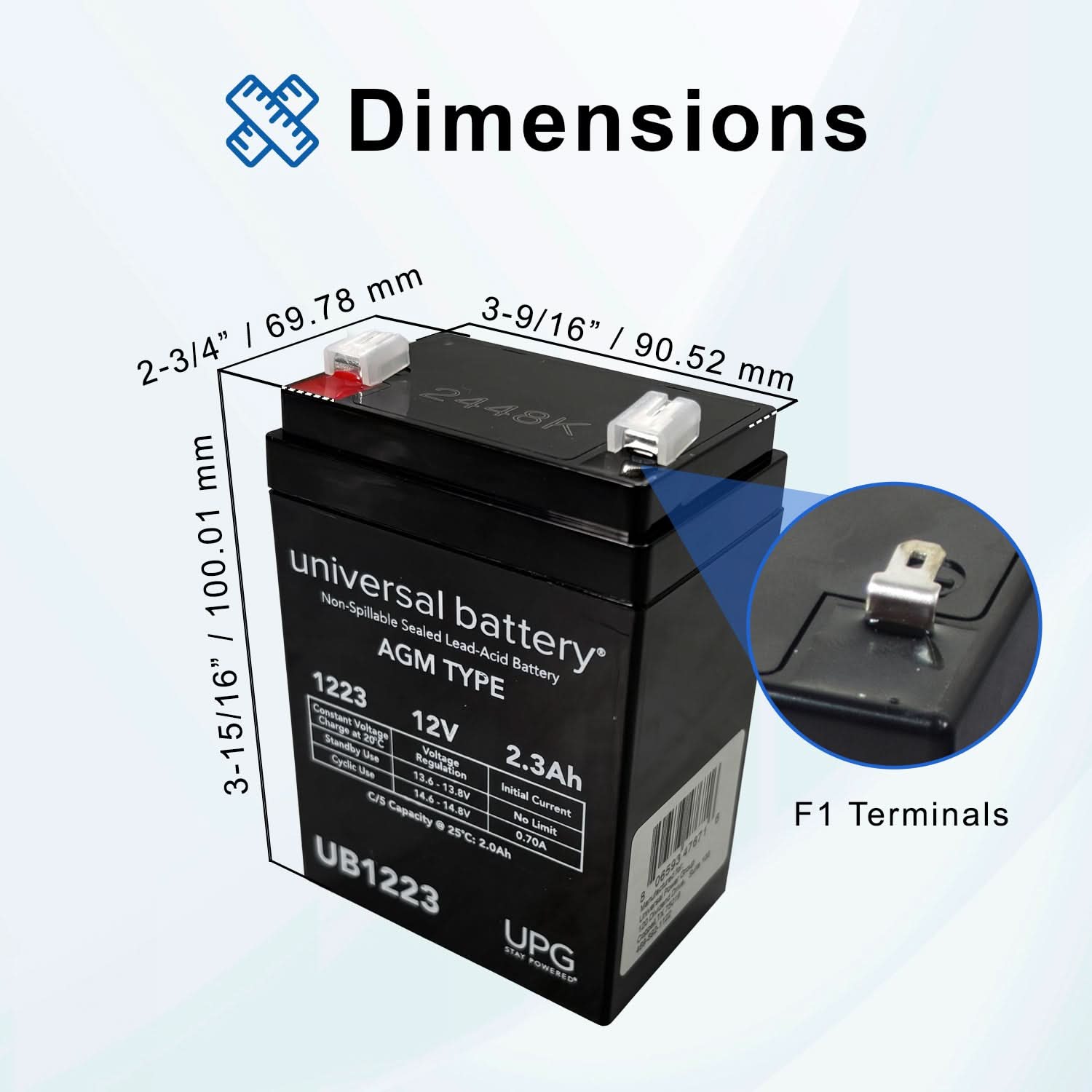 24 Volt 2.3 Ah Battery Pack with 30 Amp Fuse & Wiring for the Razor Crazy Cart Shift (Versions 1+)