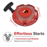 Recoil Pull Start for 97cc 2.8 Hp Go-Kart and Mini Bike Engines