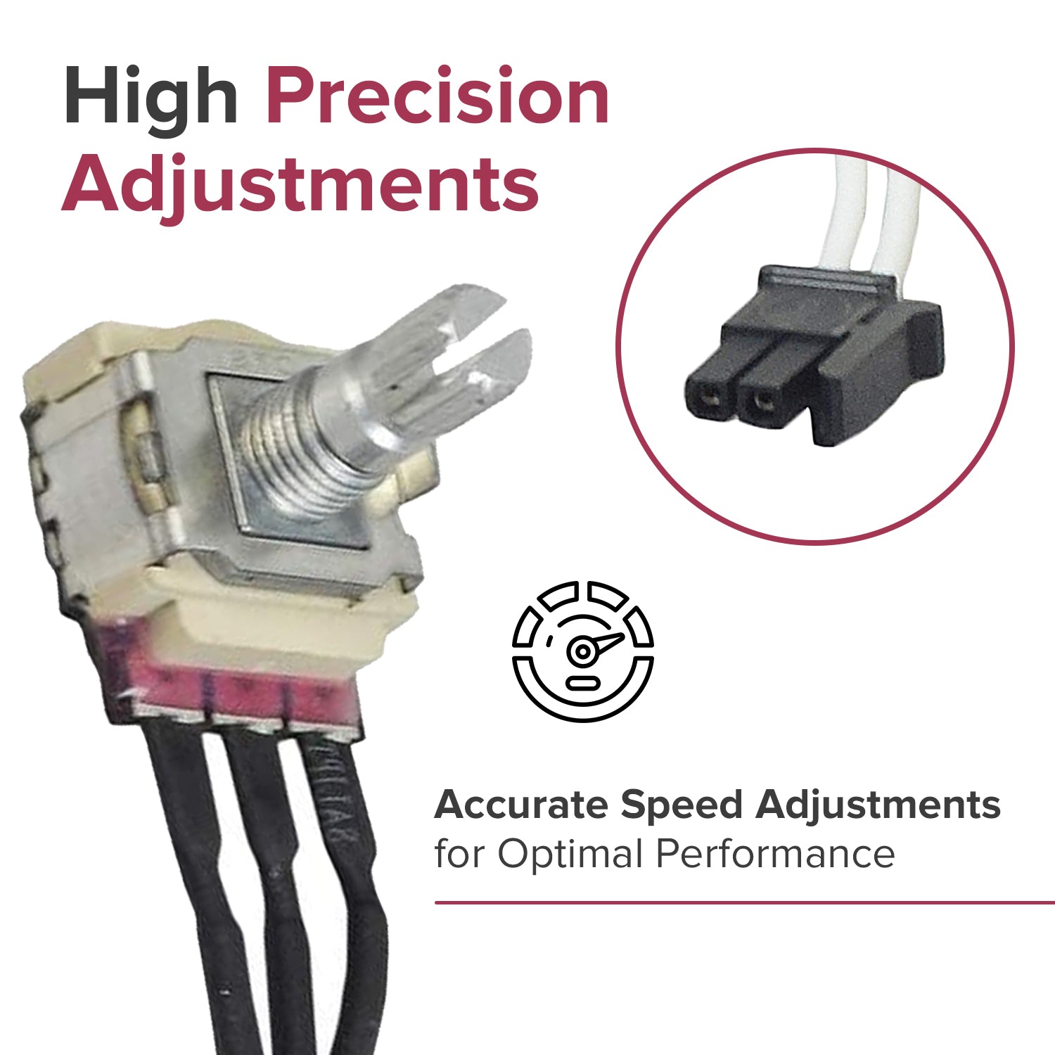 Speed Pot with Harness for Go-Go & Pride Travel Mobility Scooters (DWR9975H010)