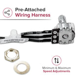 Speed Pot with Harness for Go-Go & Pride Travel Mobility Scooters (DWR9975H010)